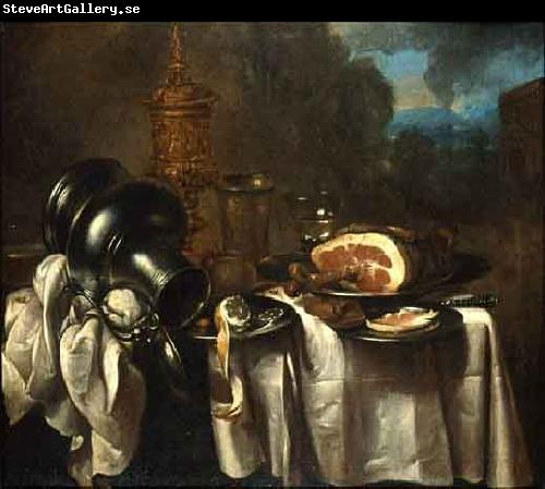 Willem Claesz. Heda Still life with ham